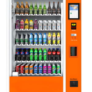 Glass Pop Bottle Vending Machine