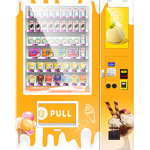 Frozen Ice Cream Vending Machine